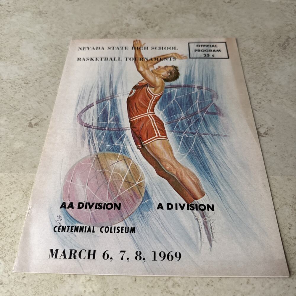 1969 Nevada State High School Basketball Tournament Centennial Coliseum 1969